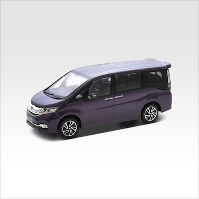 STEPWAGON　1/43 （プレミアムスパイスパープル・パール）