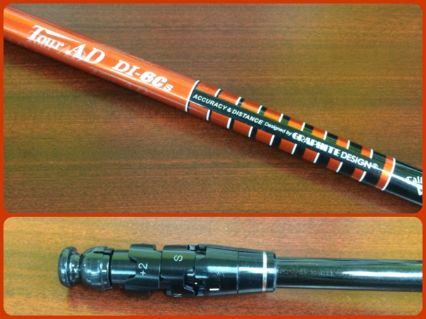 キャロウェイ用スリーブ付 ツアーAD DI-6C s（レガシーblack用）