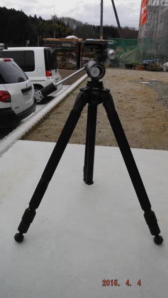 ★大型カーボン三脚ベルボン、エルマーニュ730＋ハスキー雲台 ★