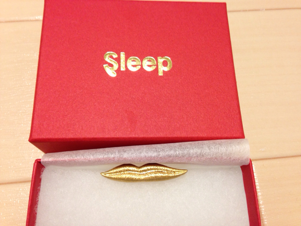 美品☆YUKI☆Sleep 唇モチーフ指輪 箱ありJUDY AND MARY(YUKI)｜売買