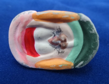 浮世絵，根付，置物，春画，陶器製 ，男女裸体彫刻 約10cm 春画】男根女陰 陶器置物 浮世絵/隠絵/枕絵/裏絵(陶磁一般)｜売買され