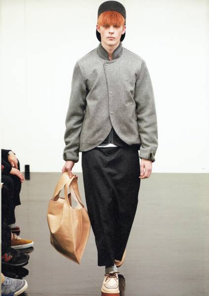 GANRYU　14AW　ウール×フリース　ブルゾン