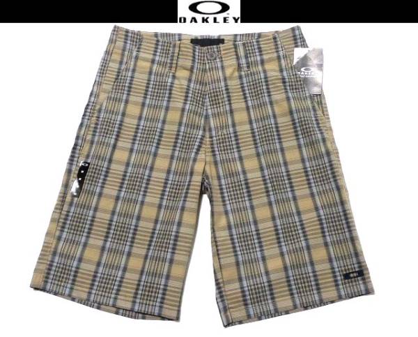 XL◆SALE新品オークリー USA限定 速乾軽量 ショートパンツ格子柄