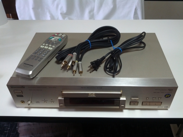 Panasonic/パナソニック DVDプレーヤー DVD-RP91 動作品 日本製