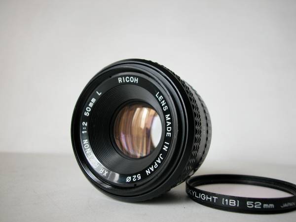 RICOH XR RIKENON 50mm 1:2L　和製ズミクロン　稀少
