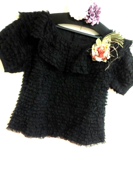 ワンダフルワールド カネコイサオ レースブラウス カネコイサオ