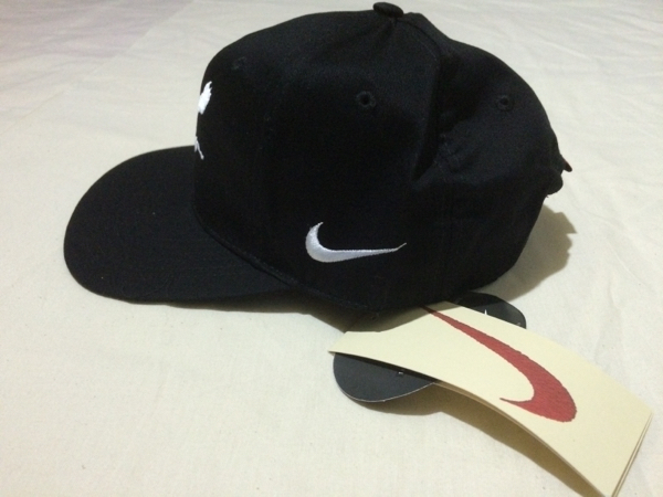 NIKE GOLF サンバイザー デッドストック こびり付く 90s