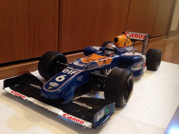 FW14風 テック製 軽量ボディ 中古 104 F1 TRG ZEN