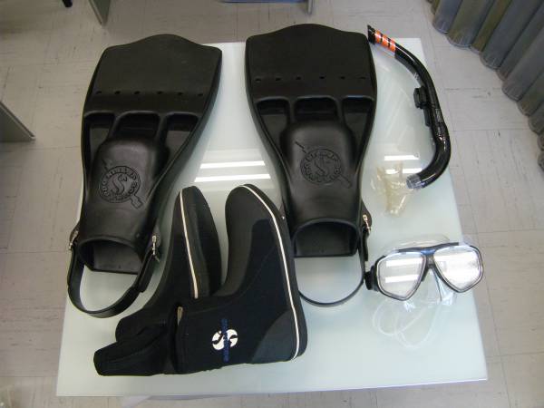 SCUBAPRO/軽器材4点/ブラック