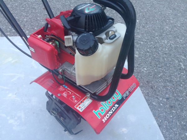 ♪倉庫保管 ホンダ FG100 holiday ミニティラー 軽量耕運機♪(車体  