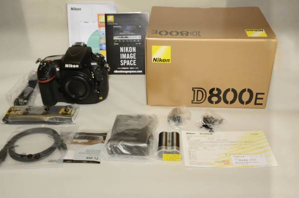 ★　極上美品　 ニコン　 D800E ボデー　総5646ショット　★