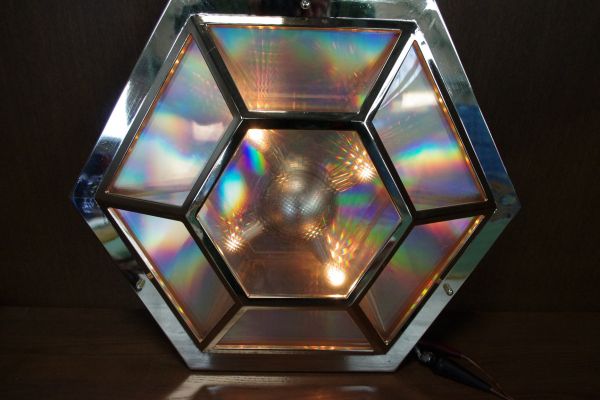 デコトラ ゴールドキング 六角形 観光バス シャンデリア メッキ(内装