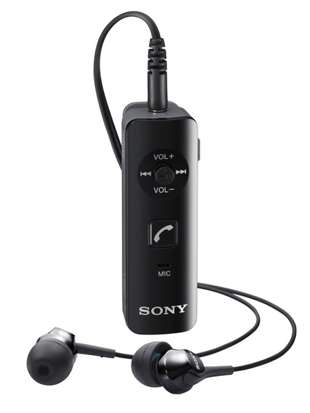 新品 SONY Bluetooth対応 マイク付 ブラック DRC-BTN40/B
