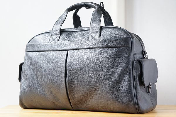 値下げ！gardini かなり厚手のレザーボストン