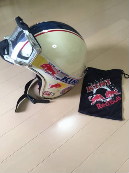KINI キニー Red Bull レッドブル ゴーグル ドンキ ヘルメットL