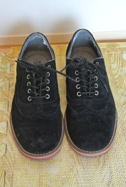 着用数回 美品 ウルヴァリン1883 レッドソール オックスフォード
