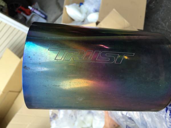 RX-8用チタンマフラー トラストパワーエクトスリームTi 美品