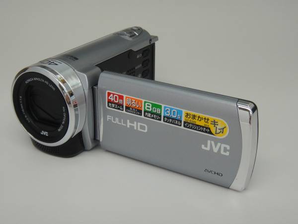 カメラ 美品 Victor・JVC GZ-E220-S ビデオカメラ