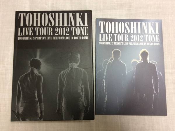 東方神起 LIVETOUR 2012 TONE 3枚組 初回限定 国内正規 DVD