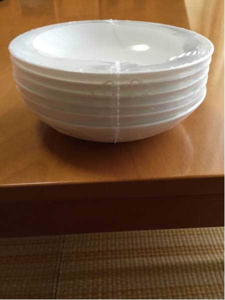 ヤマザキ 白いお皿 未使用 6枚 フランス_2