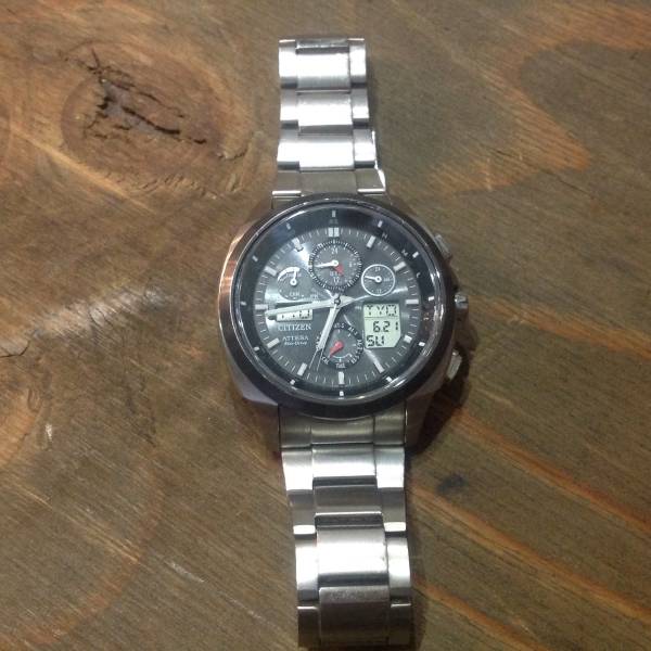 CITIZEN シチズン ATTESA Eco-Drive 電波時計 ジェットセッター 