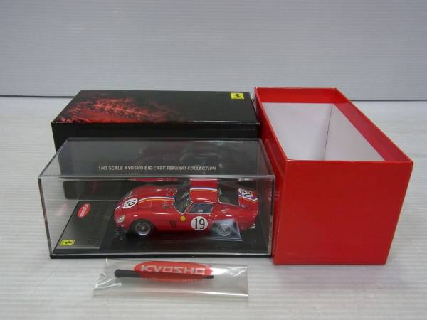 京商 1/43 FERRARI フェラーリ 250GTO LM 1962 NO，19[8[26-G898