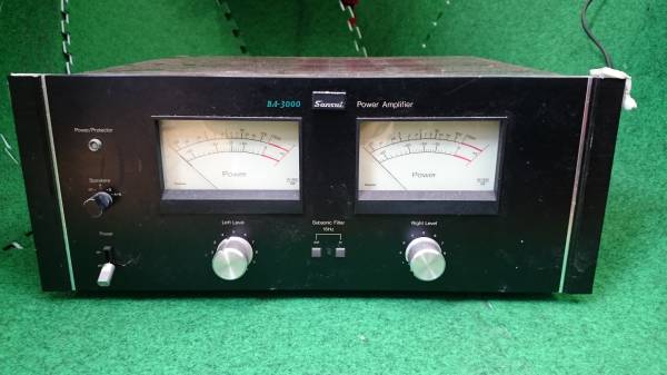 サンスイ パワーアンプ SANSUI BA-3000 動作未確認 ジャンク扱い