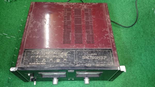 サンスイ パワーアンプ SANSUI BA-3000 動作未確認 ジャンク扱い