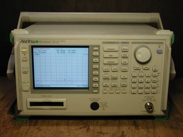 ANRIYSU MS2661C/02，08，12，49 Spectrum Analyzer 9KHz～3GHz