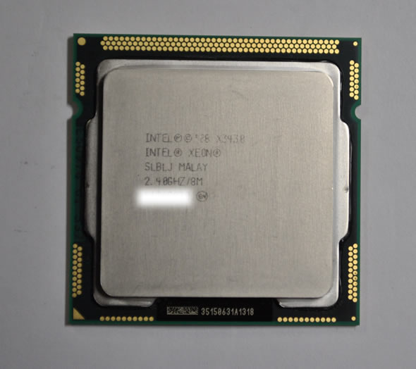 Processeur Cpu De Bureau Intel XEON X3430 LGA 1156 Quadcore 2,4 GHz