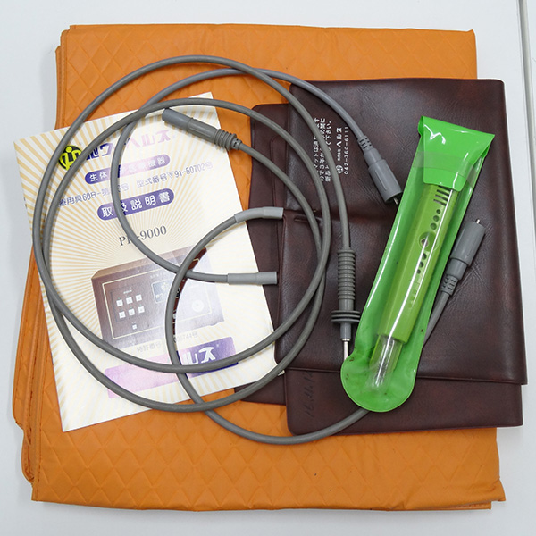 1円～ パワーヘルス PH-9000 家庭用電位治療器 マット他セット