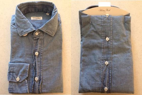 新品 SalvatorePiccoloサルヴァトーレピッコロ長袖シャツ27000円