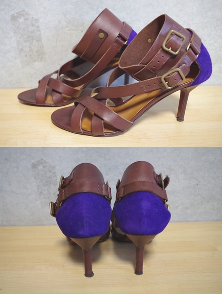 アパルトモン ミッシェルヴィヴィアン 2トーンパンプス 38 LA