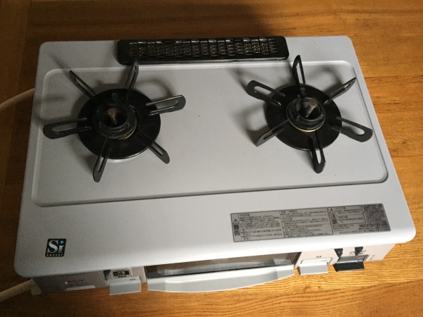 パロマ ガステーブル JO-801V-L 都市ガス 12年製