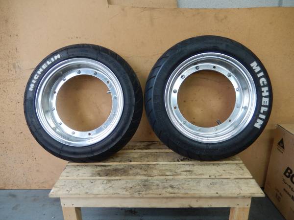 Gクラフト 3.5Jワイドホイール前後 検シャリー ダックスモンキー