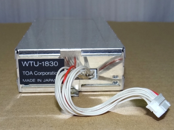 TOA ワイヤレスチューナーユニット WTU-1830