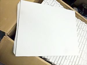 デッドストック　麻？　キャンバス　F8　２８枚