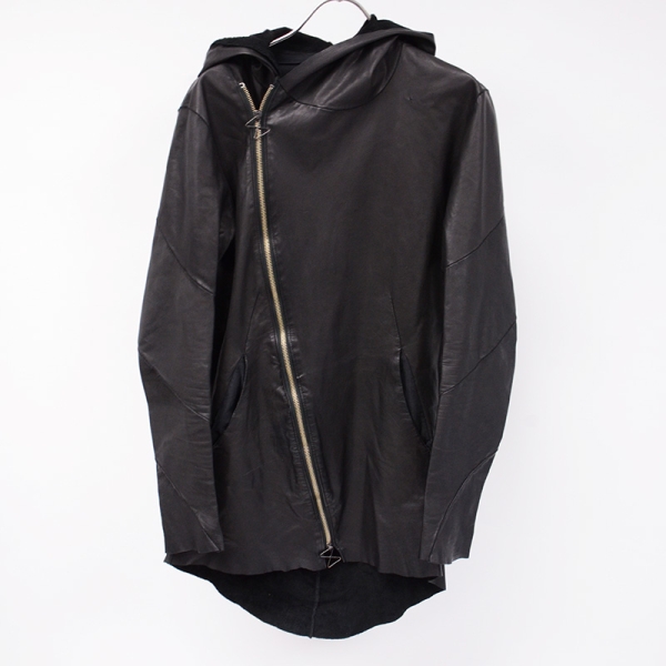 NO，NO，YES! ノーノーイエス[レザーパーカーライダーブルゾン/M]