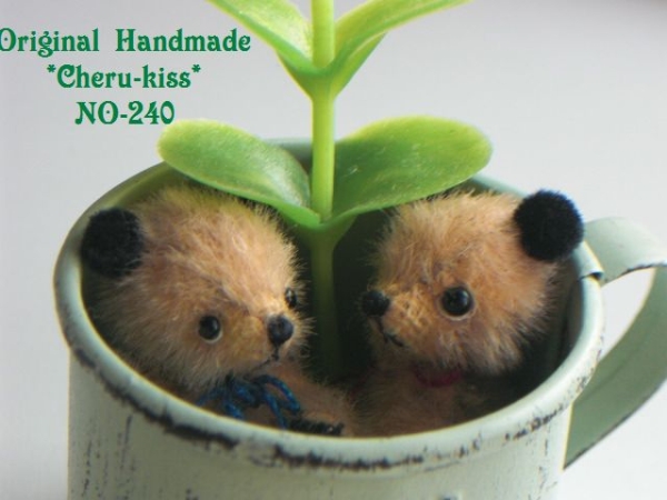 ミニチュアスーティベア*3.7ｃｍ＆4ｃｍ*ブライスおもちゃ*人形*