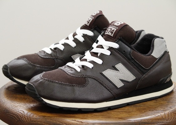 New Balance 【ニューバランス】 KV574BCG 茶 レザー 25cm