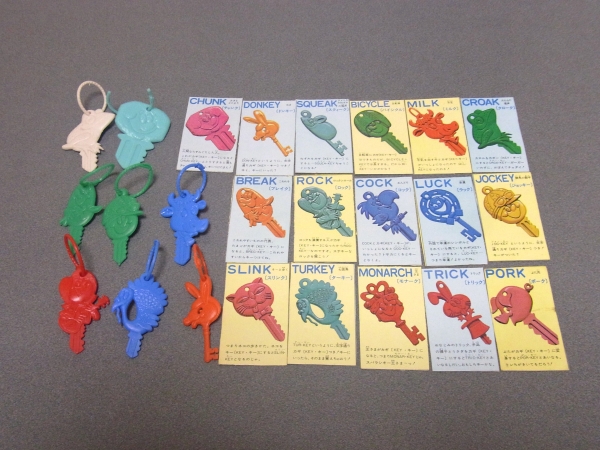 ケロッグ おまけ ペットキー 8体