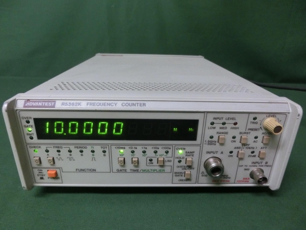 ADVANTEST R5362K FREQUENCY COUNTER アドバンテスト の入札履歴