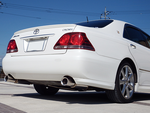 HD4マフラー クラウン GRS182 / GRS180 / GRS184 2.5L / 3.5L