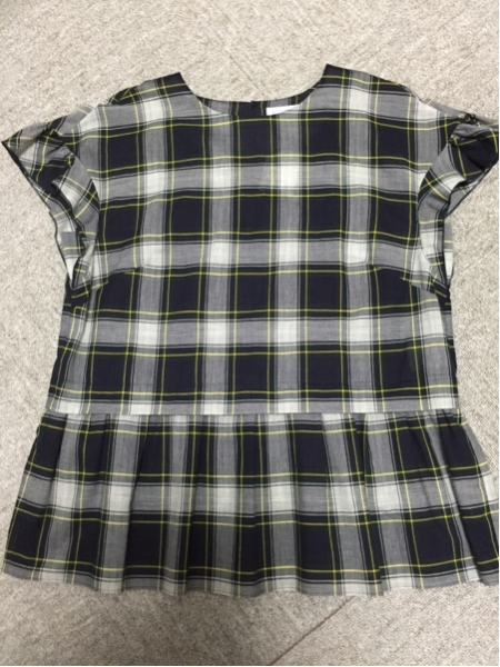 新品◆マッキントッシュフィロソフィー ペプラム ブラウス