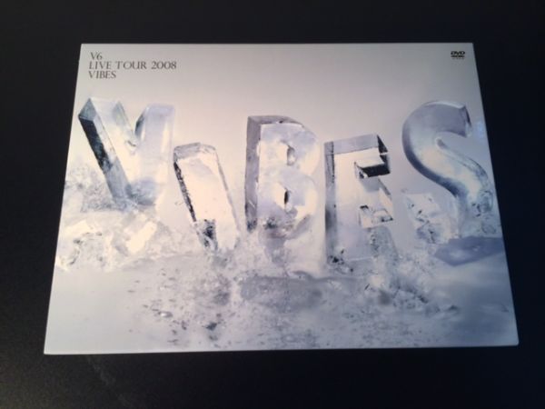 【即決】V6 DVD LIVE TOUR 2008 VIBES 初回盤 4DVD+1CD