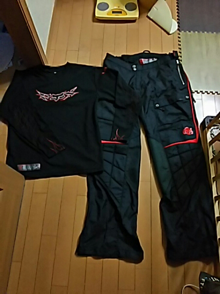 FOX HART 上下セット シャツL程度パンツXL程度オフロード 林道