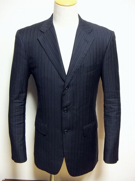 ポールスミス×ゼニア.スーツXL(180総裏地.3釦)ErmenegildoZegna