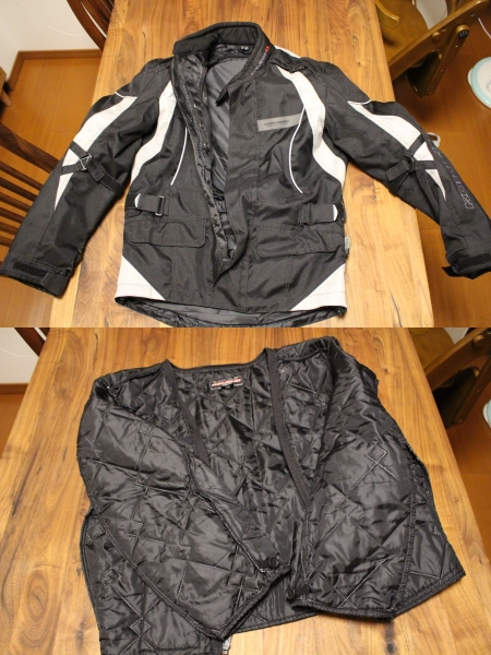 ☆KOMINE ライダージャケット M☆プロテクター付き インナー着脱_1