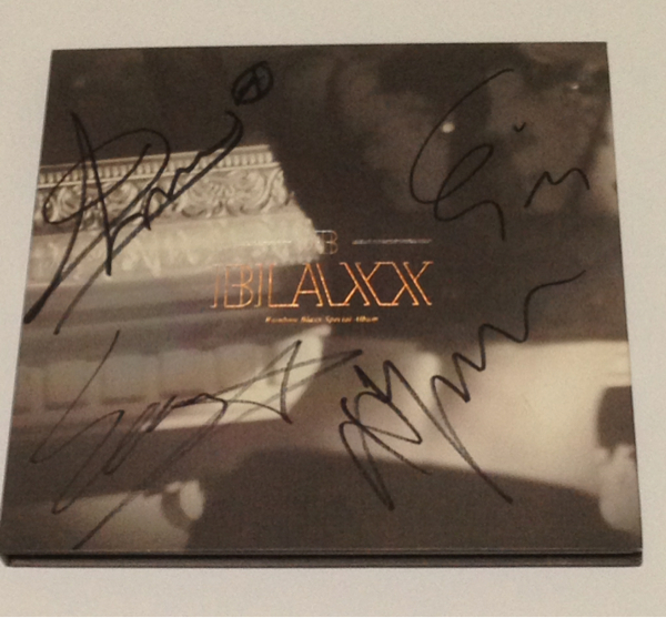 即決 RAINBOW BLAXX 韓国 アルバム 直筆サイン入り KARA 妹分 CD