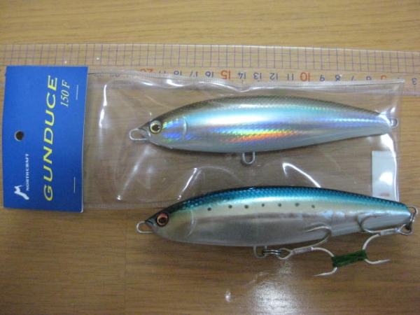 ガンデウス GUNDUCE 150F ペンシルベイト トップウォーター